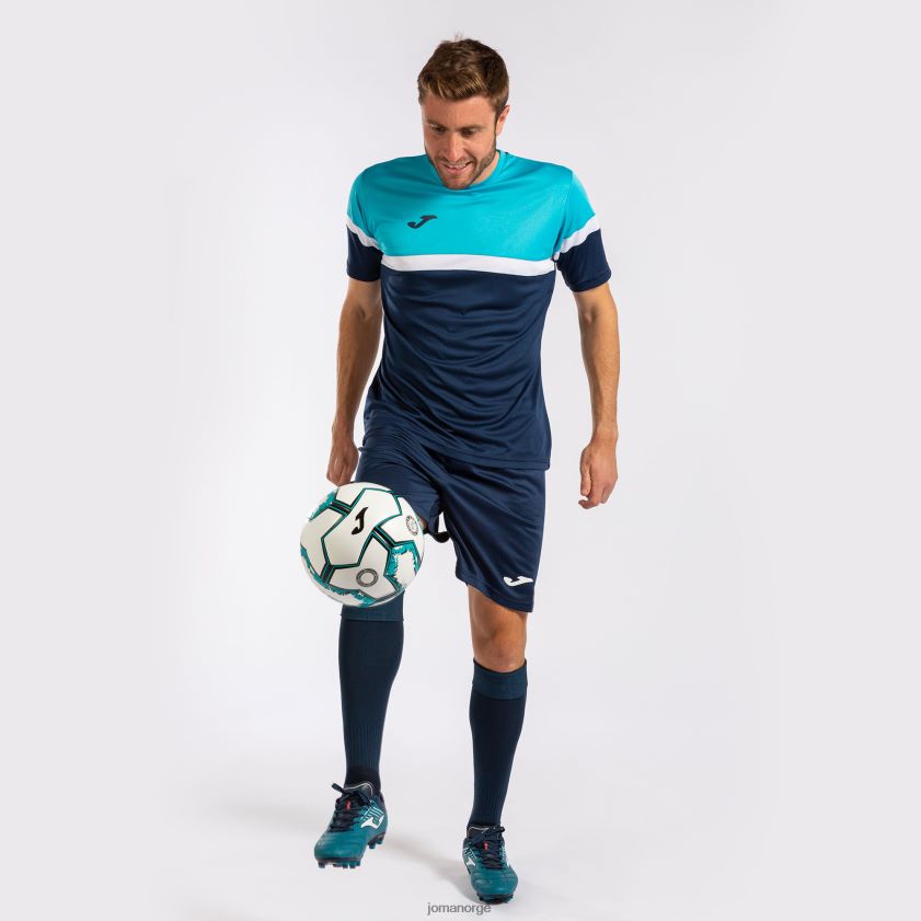 nei Joma sett danubio marineblå fluorescerende turkis FBD0T04168 menn