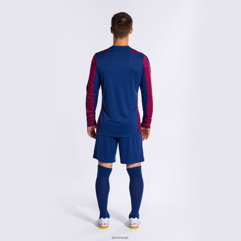 nei Joma sett inter klassisk kongeblå burgunder FBD0T04666 menn