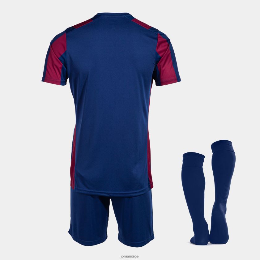 nei Joma sett inter klassisk kongeblå burgunder FBD0T0944 menn