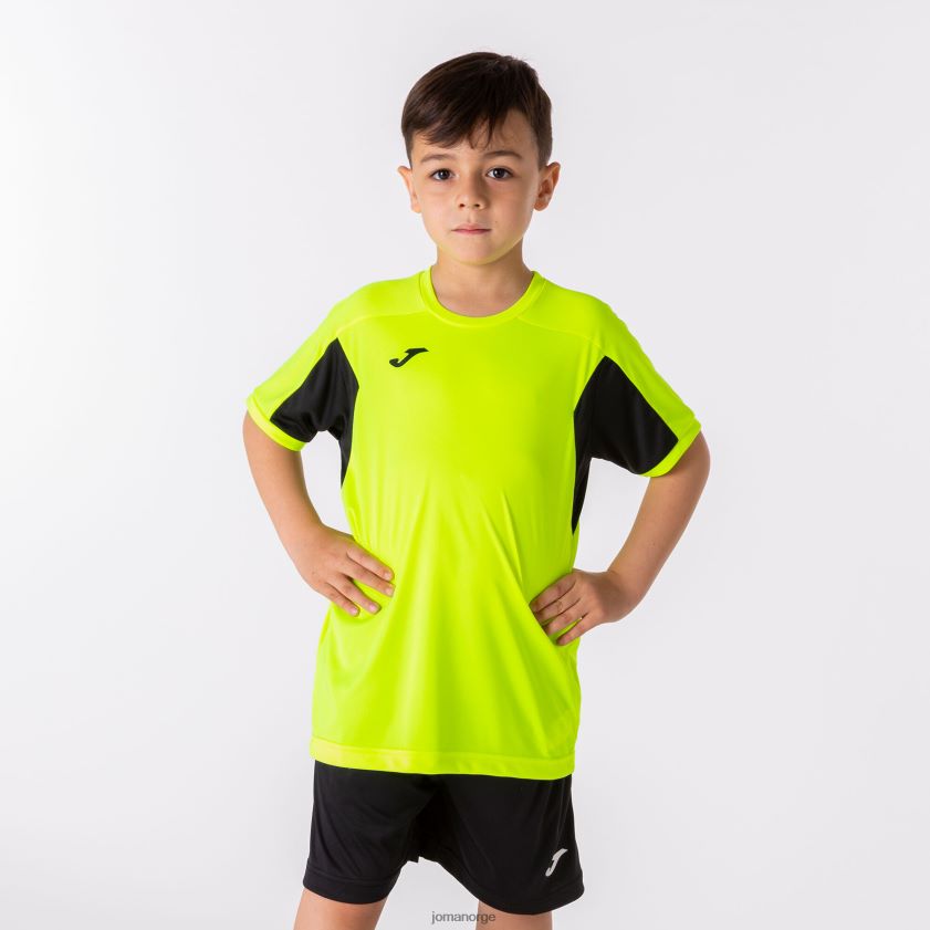 nei Joma sett kolle fluorescerende gul svart FBD0T03027 menn