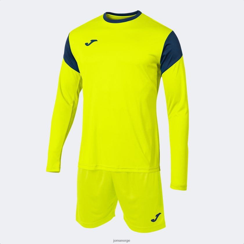 nei Joma sett phoenix gk fluorescerende gul marineblå FBD0T04220 menn
