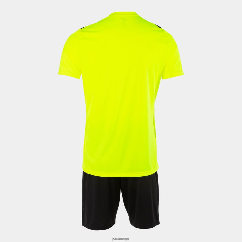 nei Joma sett phoenix ii fluorescerende gul svart FBD0T01162 menn