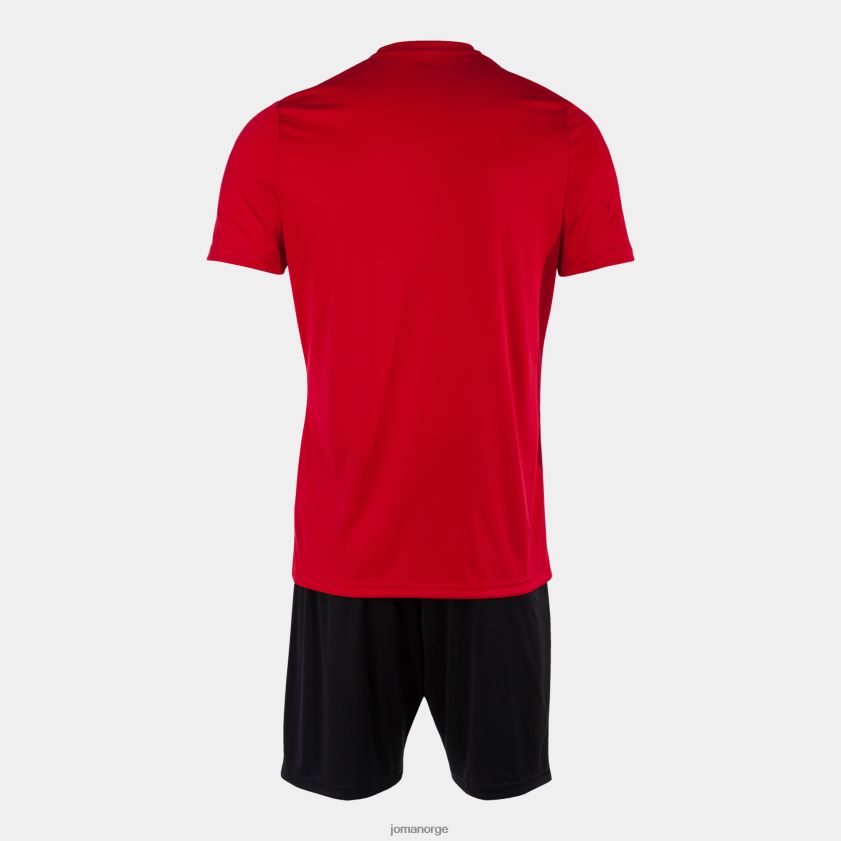 nei Joma sett phoenix ii rød svart FBD0T0215 menn