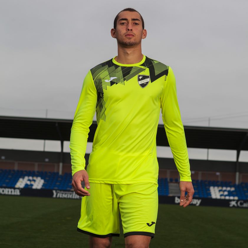 nei Joma sett zamora vi fluorescerende gul svart FBD0T01492 menn