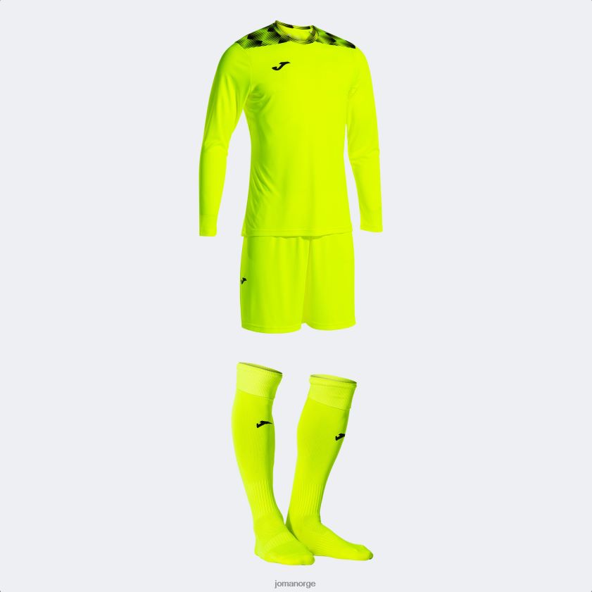 nei Joma sett zamora viii fluorescerende gul FBD0T0593 menn