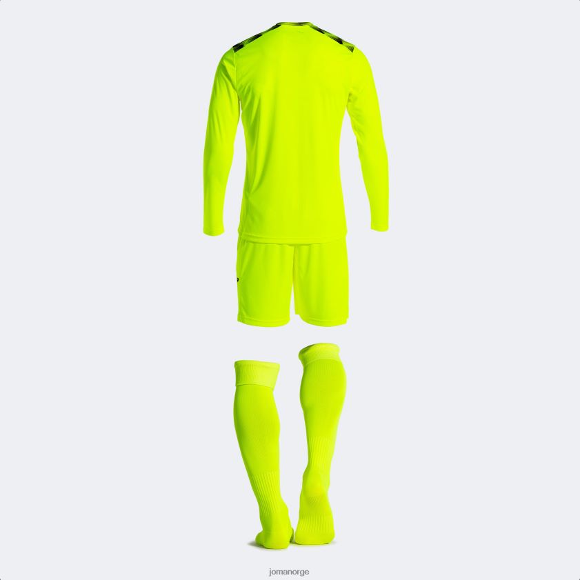 nei Joma sett zamora viii fluorescerende gul FBD0T0593 menn