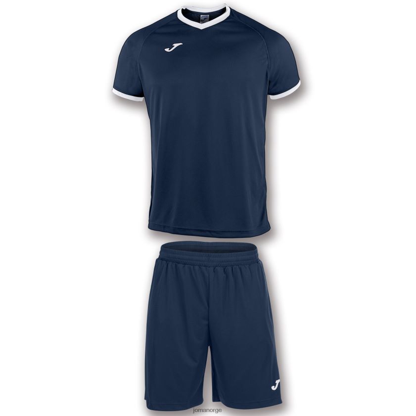 nei Joma sette akademi marineblå hvit FBD0T04292 menn