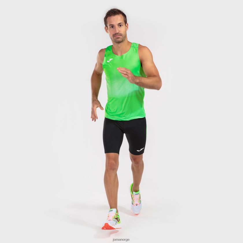 nei Joma tank topp elite vii fluorescerende grønn hvit FBD0T04131 menn
