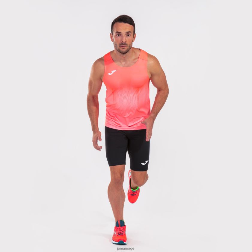 nei Joma tank topp elite vii fluorescerende korallhvit FBD0T0457 menn