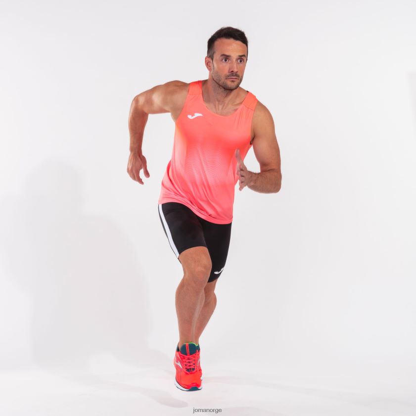 nei Joma tank topp elite vii fluorescerende korallhvit FBD0T0457 menn