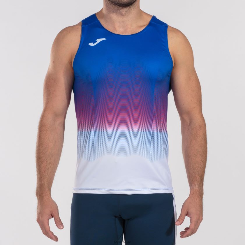 nei Joma tank topp elite vii kongeblå hvit rød FBD0T04132 menn
