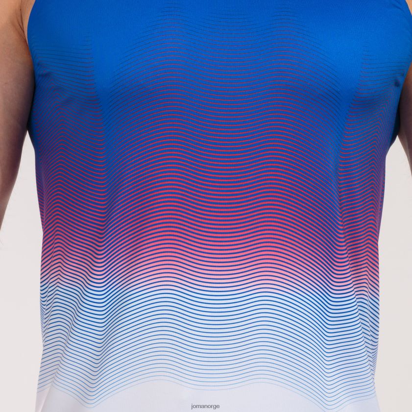 nei Joma tank topp elite vii kongeblå hvit rød FBD0T04132 menn