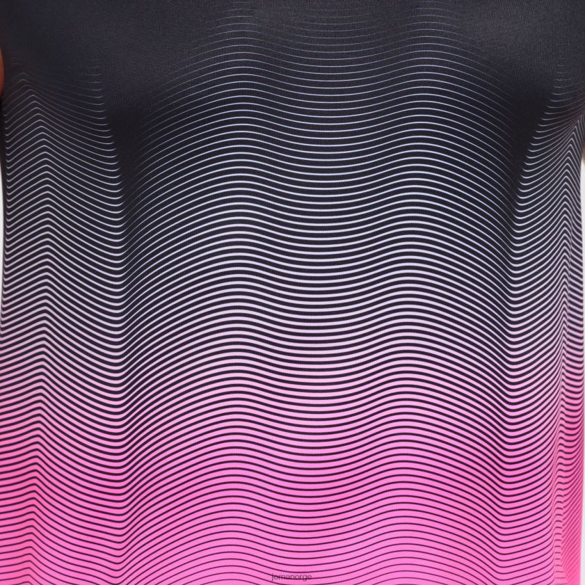 nei Joma tank topp elite vii svart fluorescerende rosa hvit FBD0T0458 menn