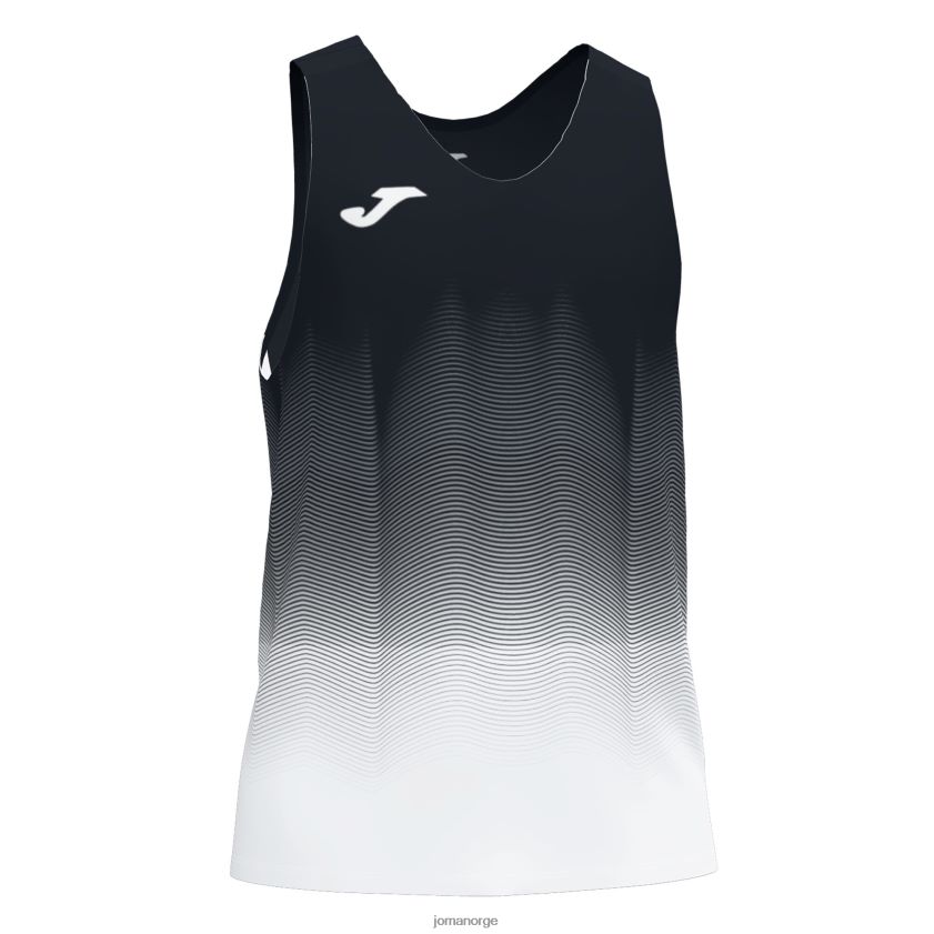 nei Joma tank topp elite vii svart hvit grå FBD0T03022 menn