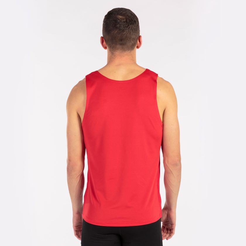 nei Joma tank topp elite viii rød FBD0T0984 menn