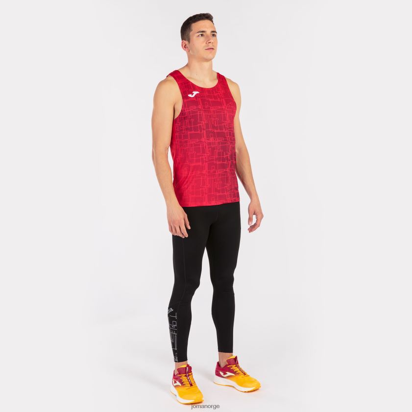nei Joma tank topp elite viii rød FBD0T0984 menn