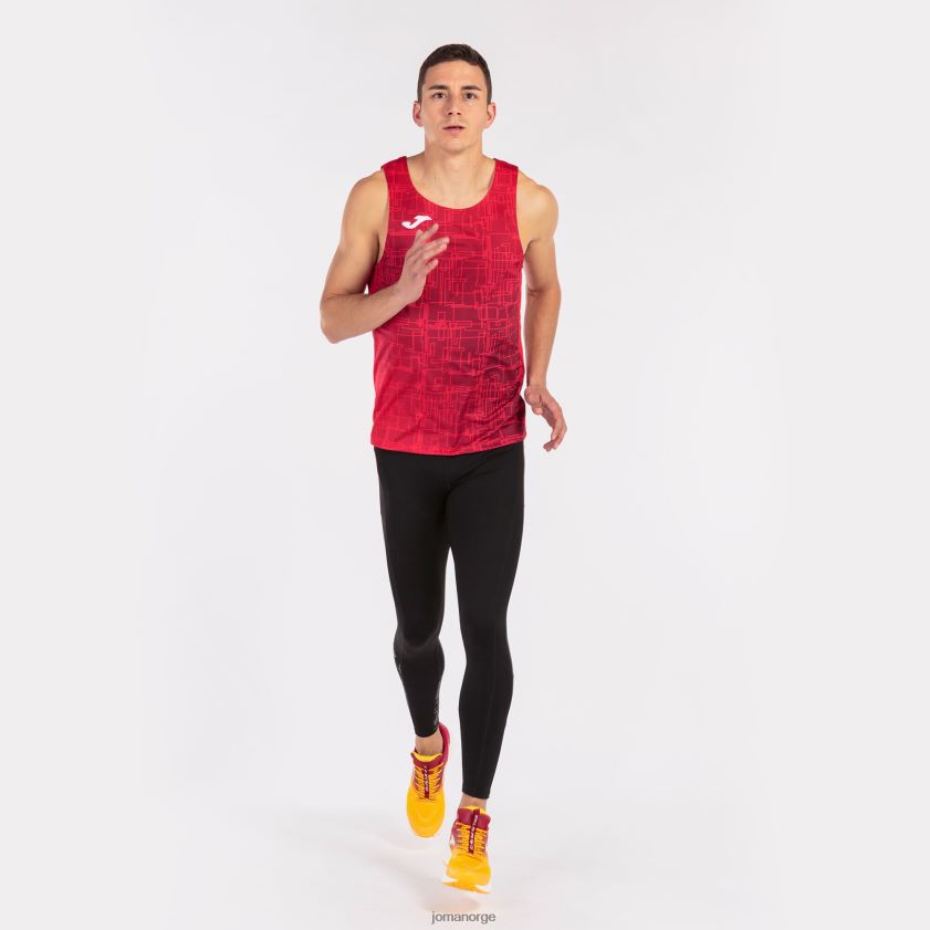 nei Joma tank topp elite viii rød FBD0T0984 menn
