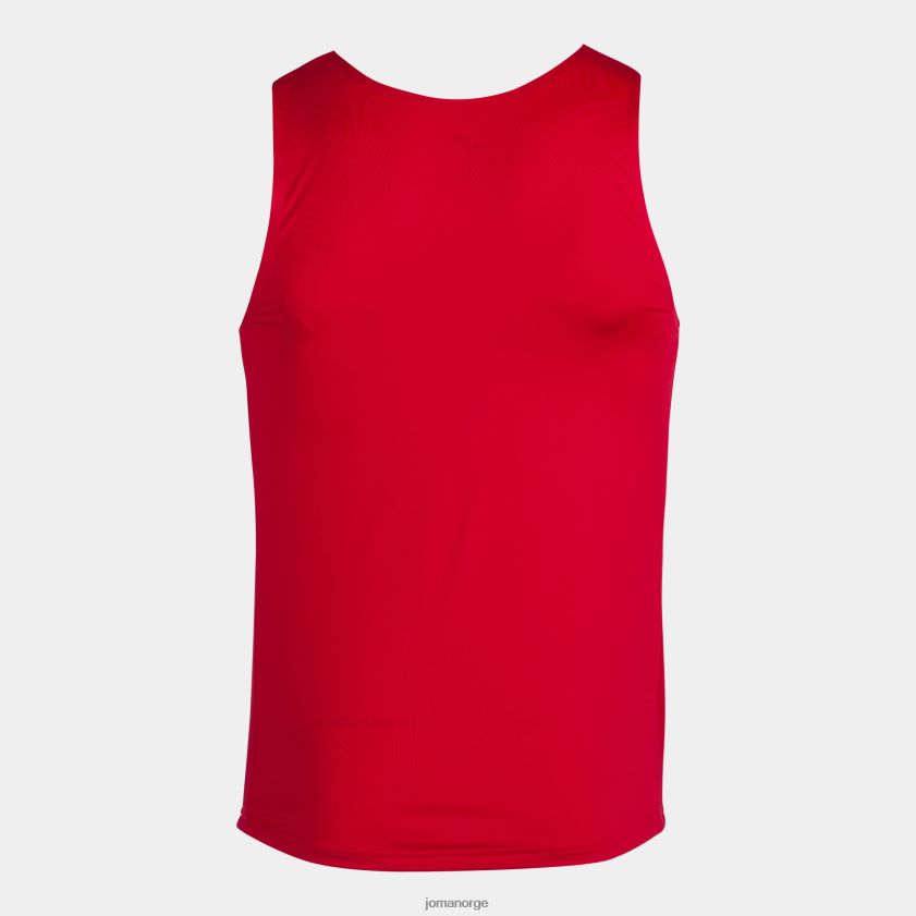 nei Joma tank topp elite viii rød FBD0T0984 menn