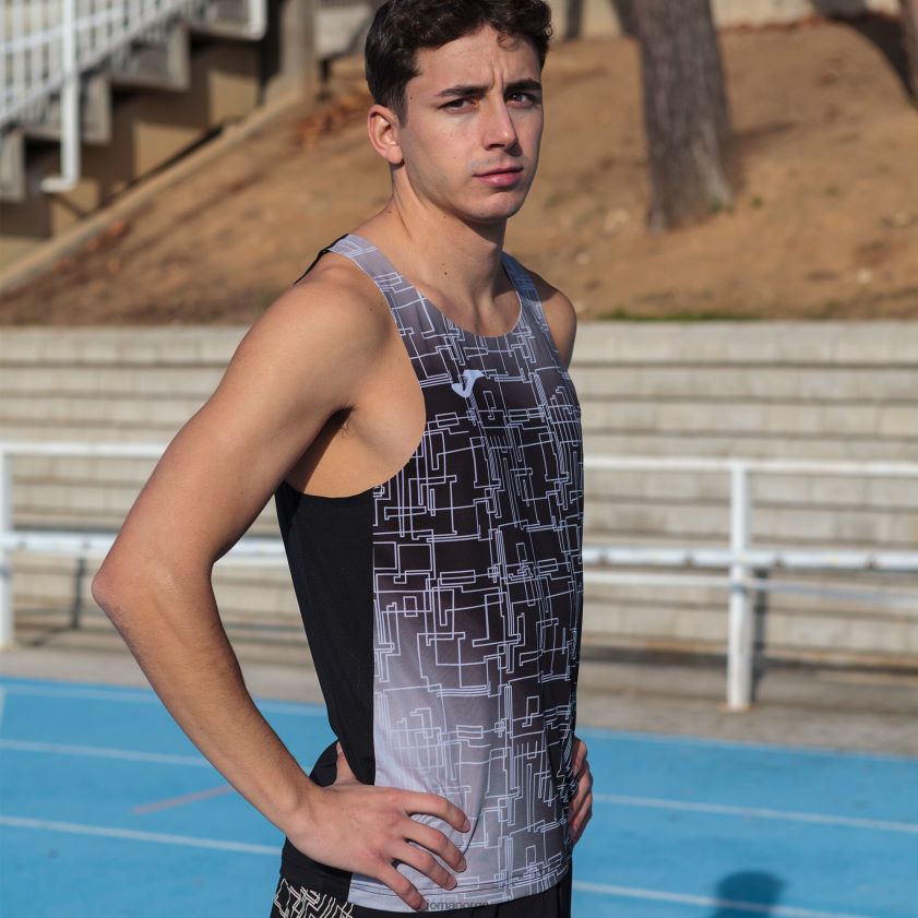 nei Joma tank topp elite viii svart FBD0T01078 menn