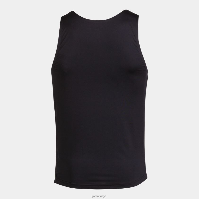 nei Joma tank topp elite viii svart fluorescerende grønn FBD0T0673 menn