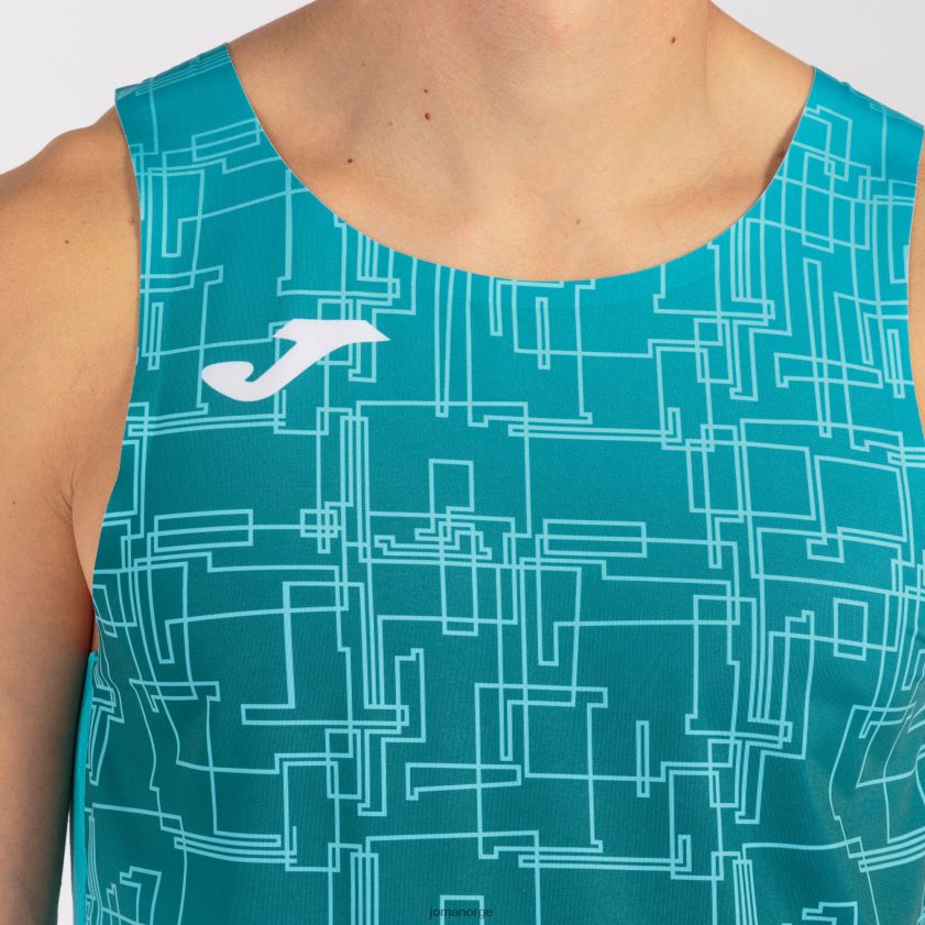 nei Joma tank topp elite viii turkis FBD0T04232 menn