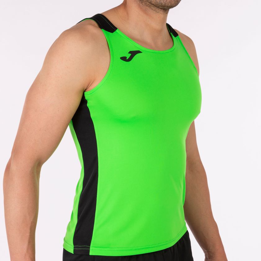 nei Joma tank topp rekord ii fluorescerende grønn svart FBD0T03475 menn