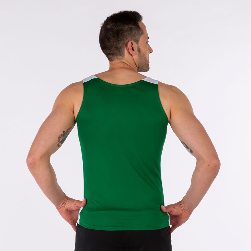 nei Joma tank topp rekord ii grønn hvit FBD0T03058 menn