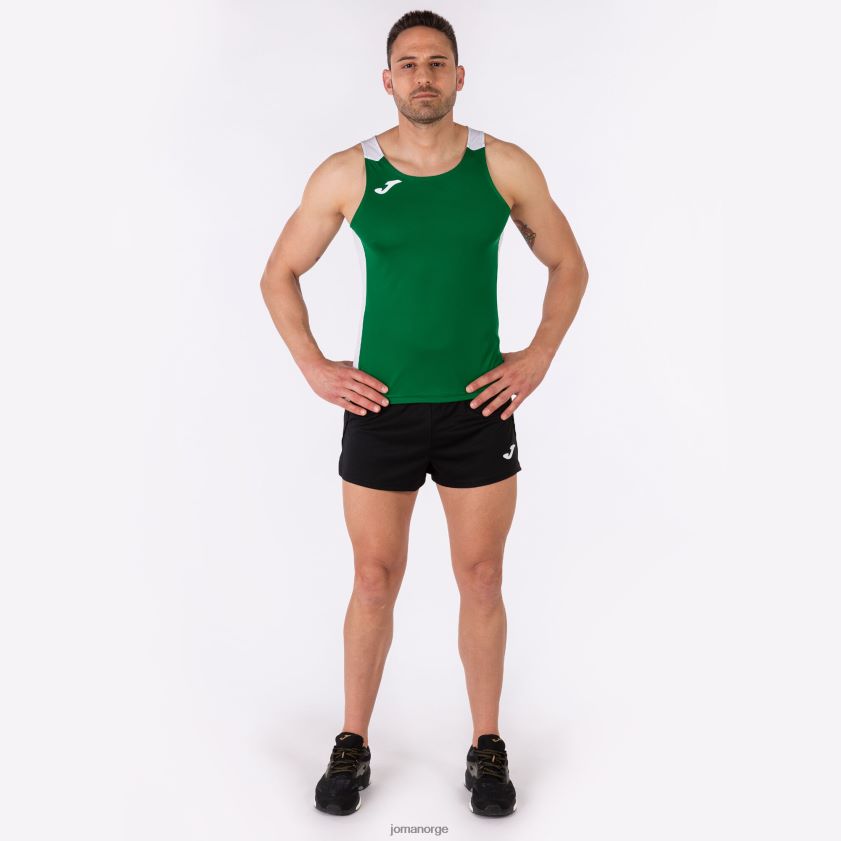 nei Joma tank topp rekord ii grønn hvit FBD0T03058 menn