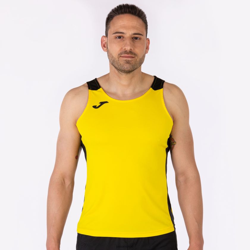 nei Joma tank topp rekord ii gul svart FBD0T04307 menn