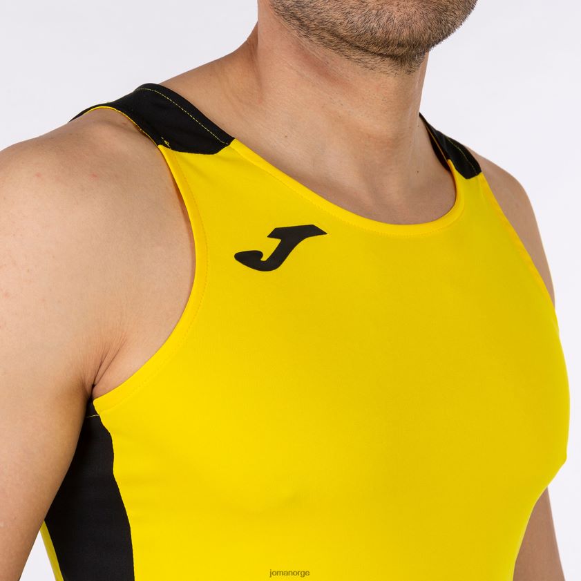 nei Joma tank topp rekord ii gul svart FBD0T04307 menn