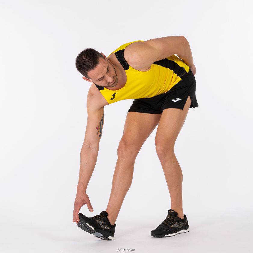nei Joma tank topp rekord ii gul svart FBD0T04307 menn