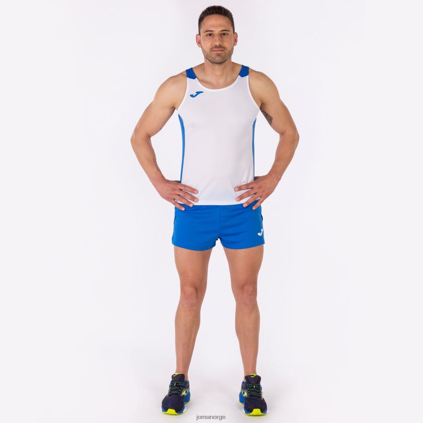 nei Joma tank topp rekord ii hvit kongeblå FBD0T036 menn