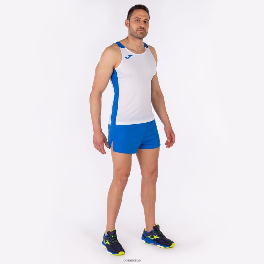 nei Joma tank topp rekord ii hvit kongeblå FBD0T036 menn