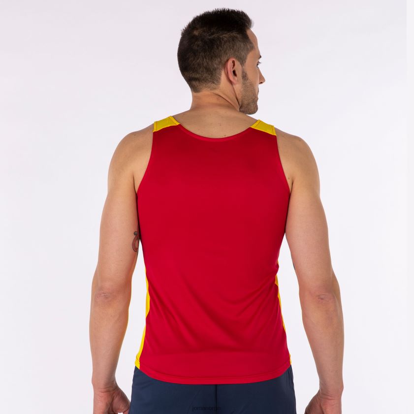 nei Joma tank topp rekord ii rød gul FBD0T0811 menn