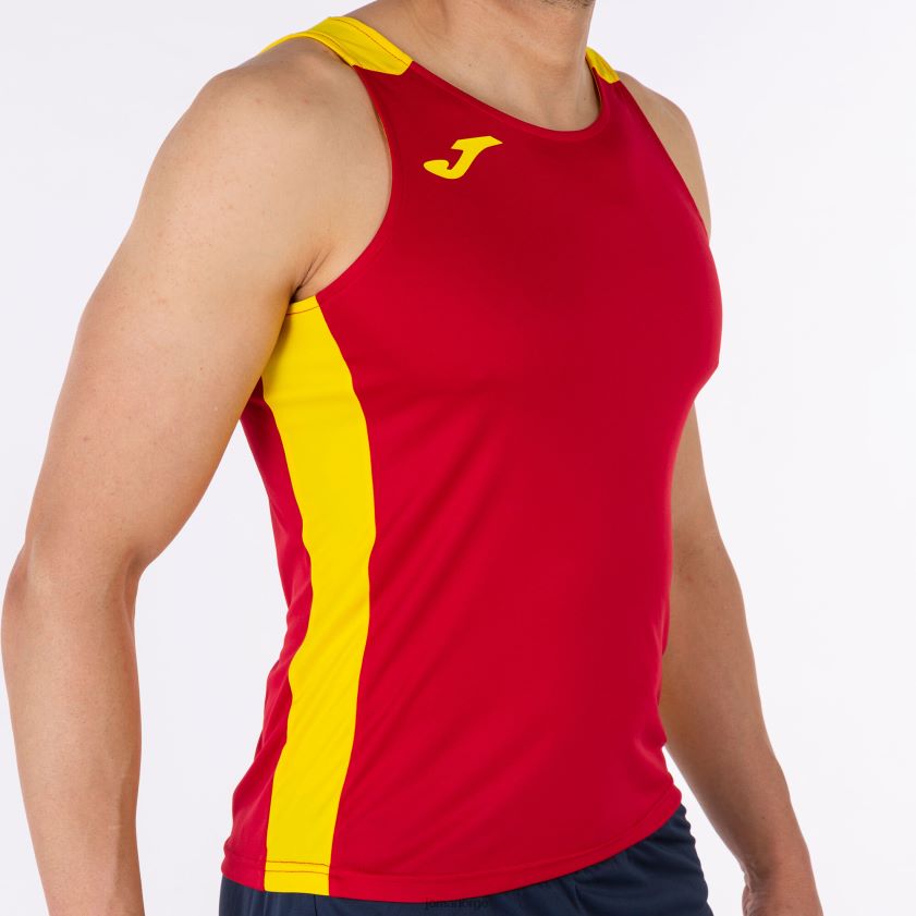 nei Joma tank topp rekord ii rød gul FBD0T0811 menn