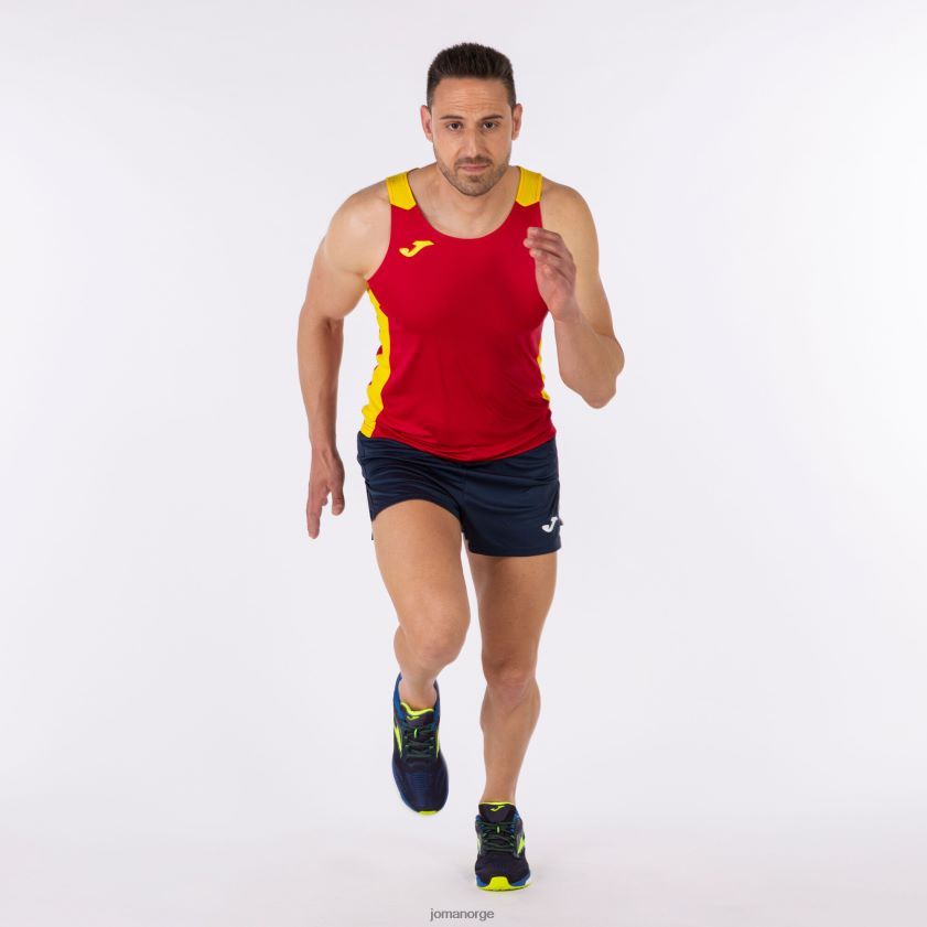 nei Joma tank topp rekord ii rød gul FBD0T0811 menn