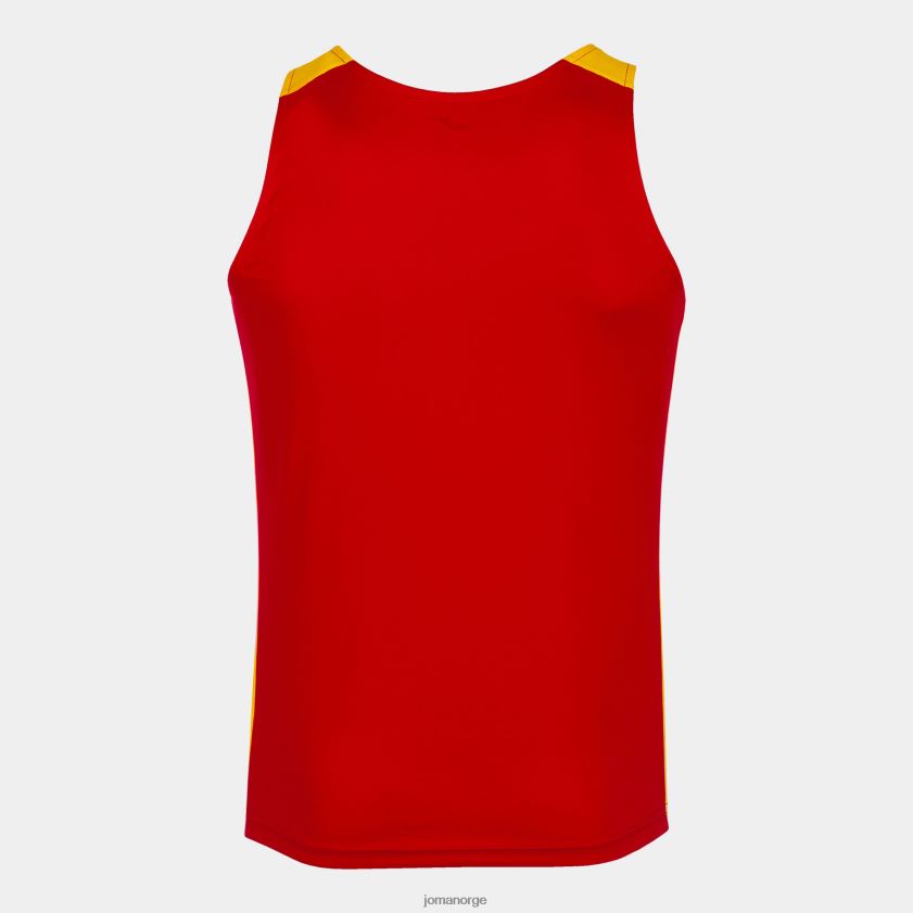 nei Joma tank topp rekord ii rød gul FBD0T0811 menn