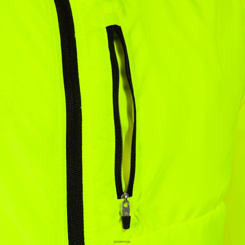 nei Joma vindjakke r-sti natur fluorescerende gul FBD0T0856 menn