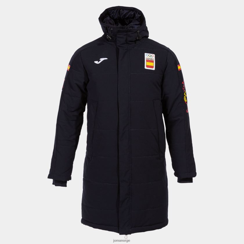 nei Joma anorak fritid spansk olympiske komité marineblå FBD0T01417