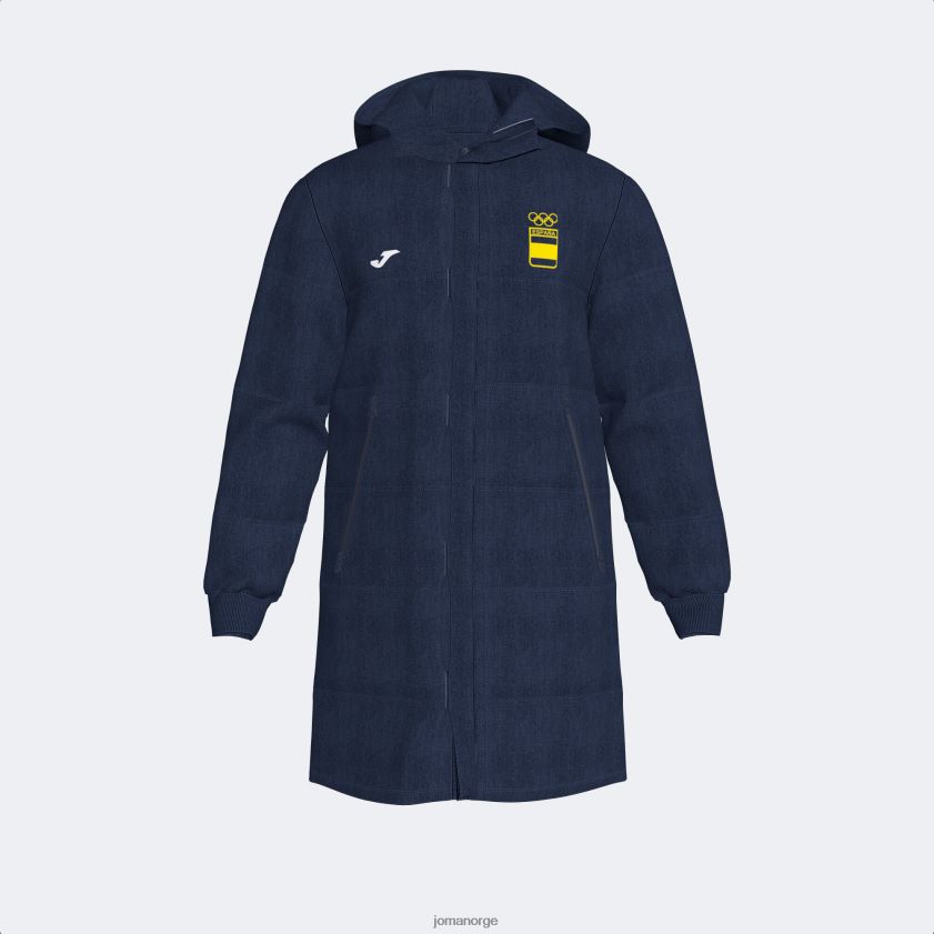 nei Joma anorak fritid spansk olympiske komité marineblå FBD0T01427