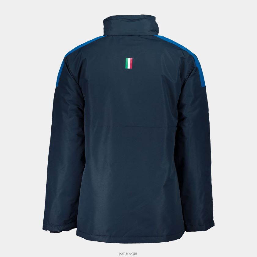 nei Joma anorak italiensk tennis- og padelforbund marineblå FBD0T03015
