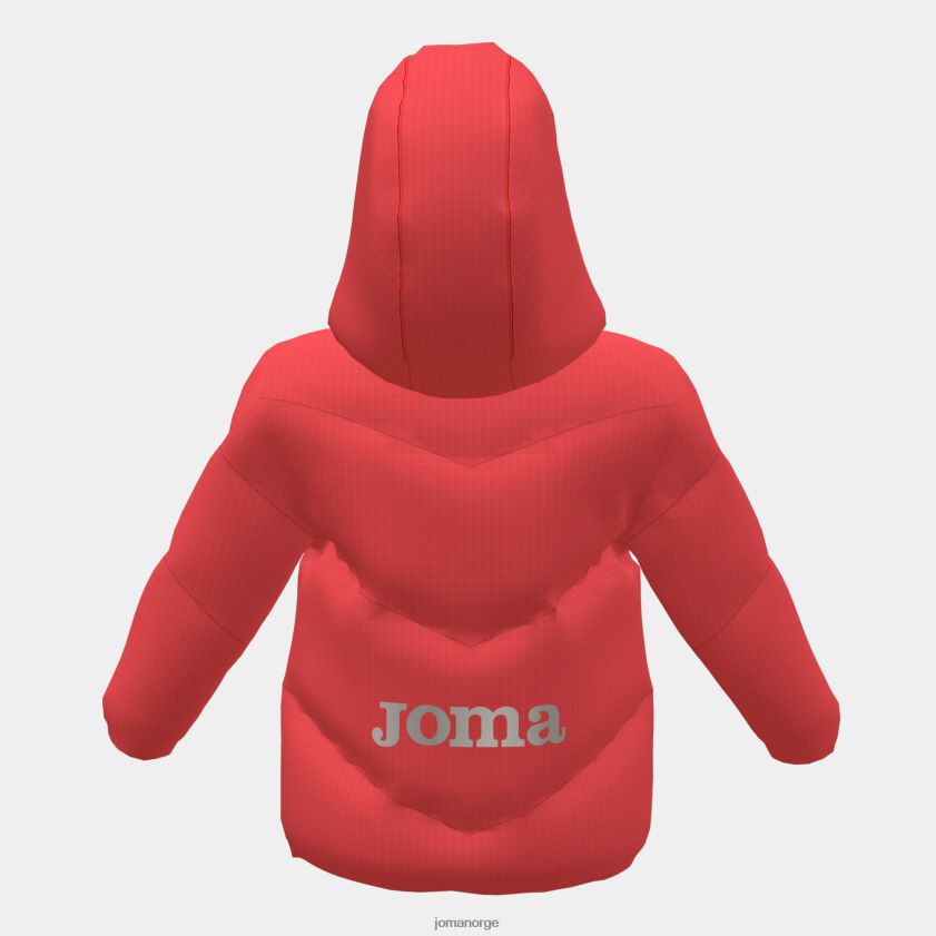 nei Joma anorakk juniorløve fluorescerende koraller FBD0T02746