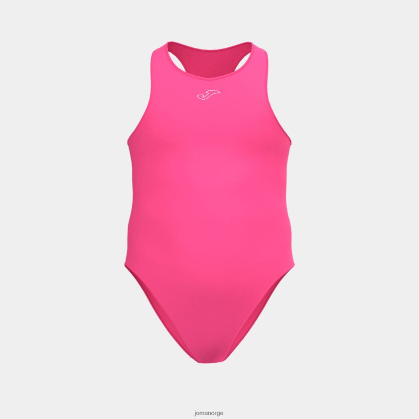 nei Joma badedrakt jente splash fluorescerende rosa FBD0T04381