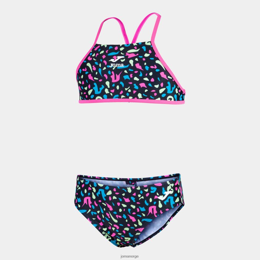 nei Joma bikini jente santa monica svart FBD0T04082