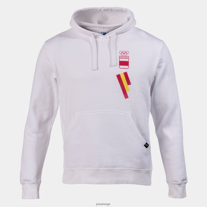 nei Joma hettegenser fritid spansk olympiske komité hvit FBD0T04295
