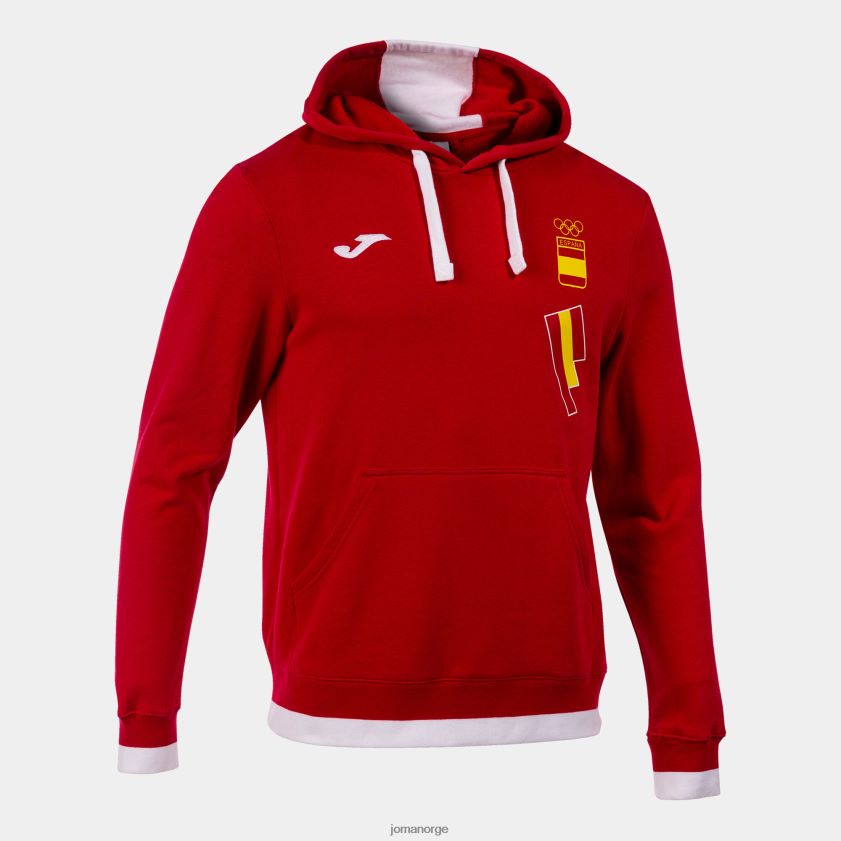 nei Joma hettegenser fritid spansk olympiske komité rød Hvit FBD0T03464