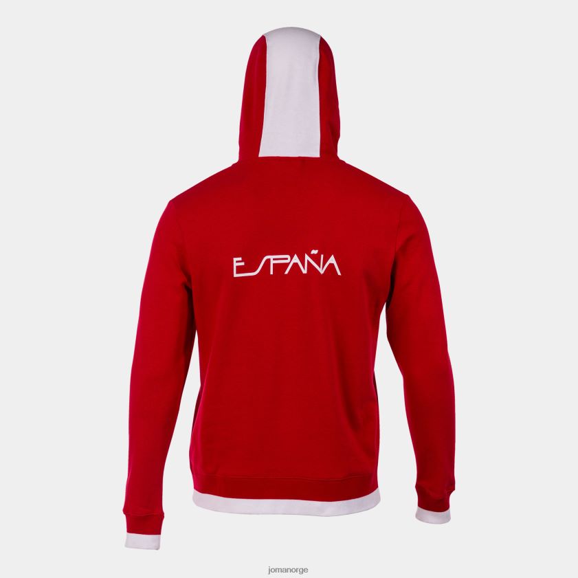 nei Joma hettegenser fritid spansk olympiske komité rød Hvit FBD0T03464