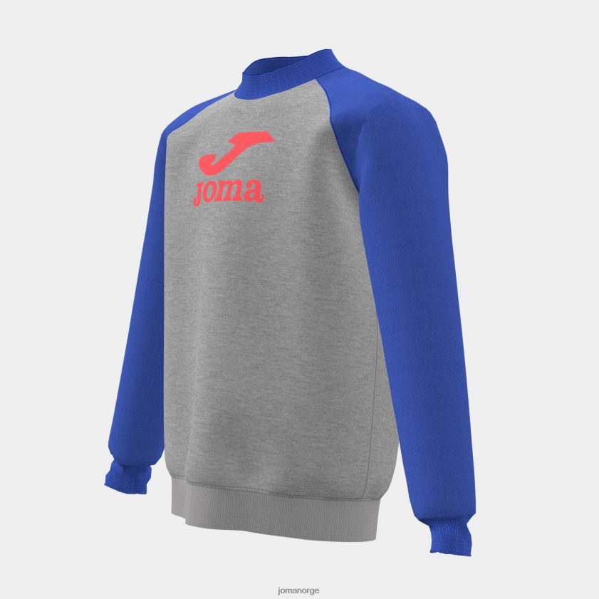 nei Joma genser gutt løve melange gråblå FBD0T02770