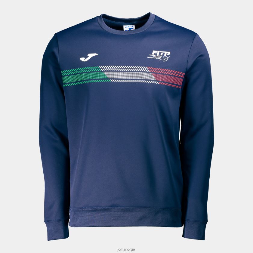 nei Joma sweatshirt italiensk tennis- og padelforbund marineblå FBD0T01075