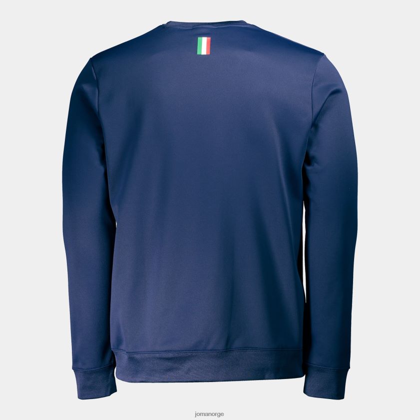 nei Joma sweatshirt italiensk tennis- og padelforbund marineblå FBD0T01075